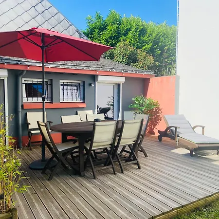 Le Nid Nantais Equipee A Nantes, Parc - Expo , Stade La Beaujoire Проживание в семье