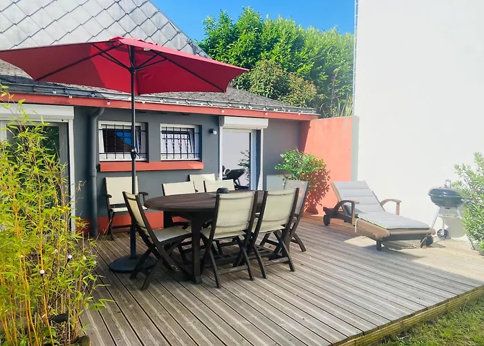 Le Nid Nantais Cosy A Nantes, Parc - Expo , Stade La Beaujoire Privatunterkunft