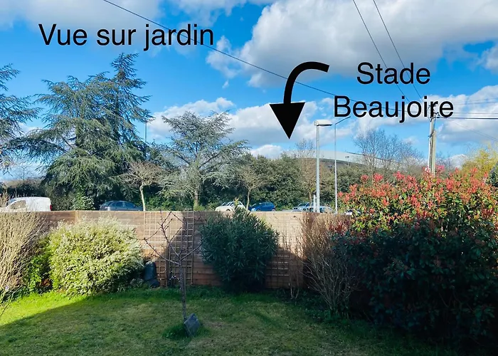 Le Nid Nantais Cosy A Nantes, Parc - Expo , Stade La Beaujoire בית אירוח נאנט