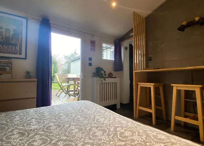 홈스테이 Le Nid Nantais Cosy A Nantes, Parc - Expo , Stade La Beaujoire 낭트